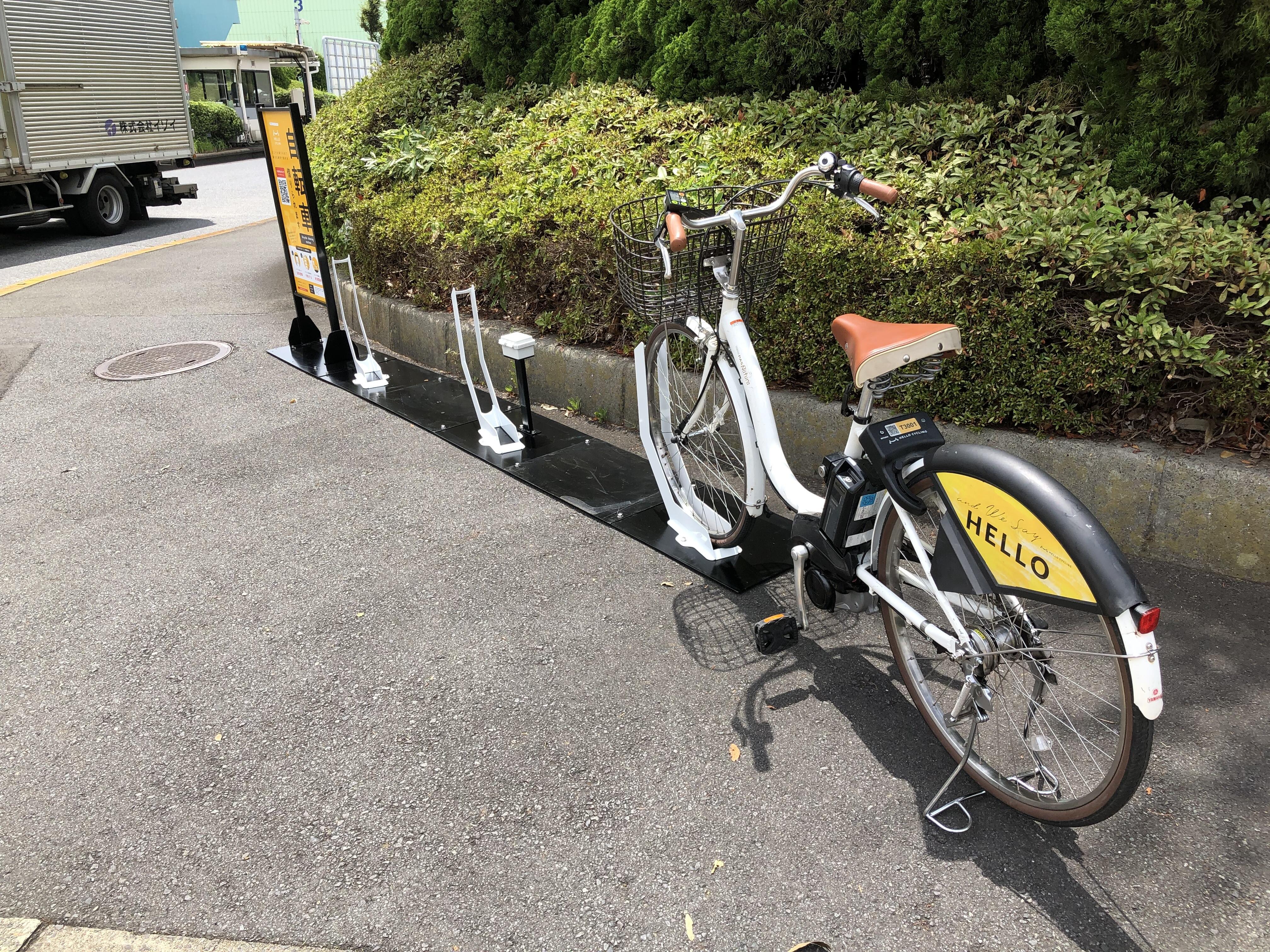葛西トラックターミナル シェアサイクルステーション開設のお知らせ